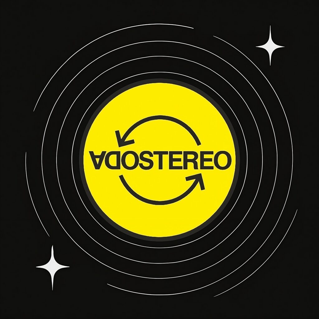 Logo Sosa Stereo, viaje en el tiempo