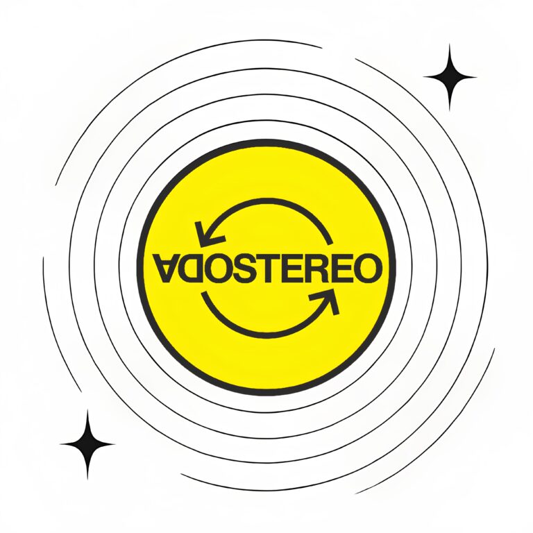Soda Stereo logo viaje en el tiempo